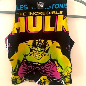 Marvel crop top